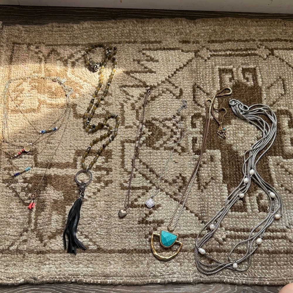 One lot of Bohemian Necklaces